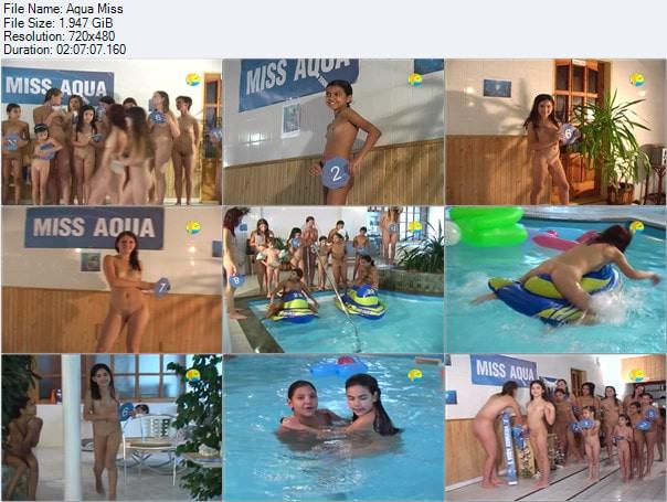 Nudism video (family naturism) - Aqua miss