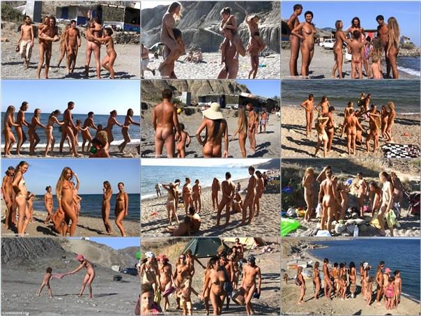 Nudism video (family naturism) - The vast oceanfront [vol 2]