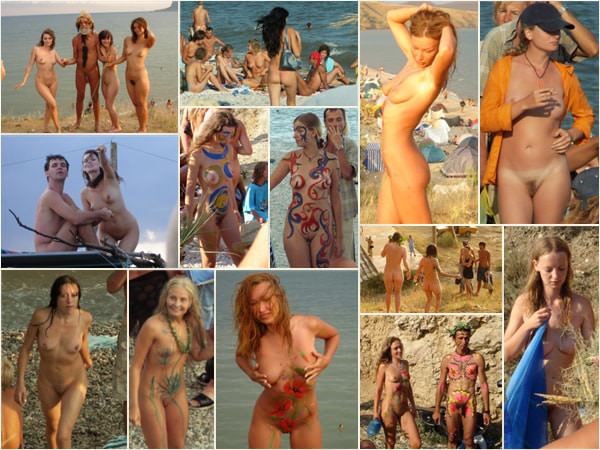 Pure nudism photo - Neptune day side views