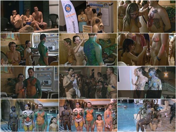 Nudism video (family naturism) - Splashing water zone [vol 2]