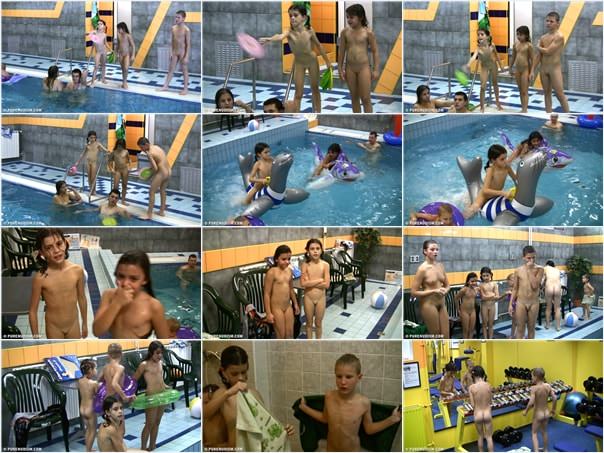 Nudism video (family naturism) - Contests in the water [vol 2] [Full HD]