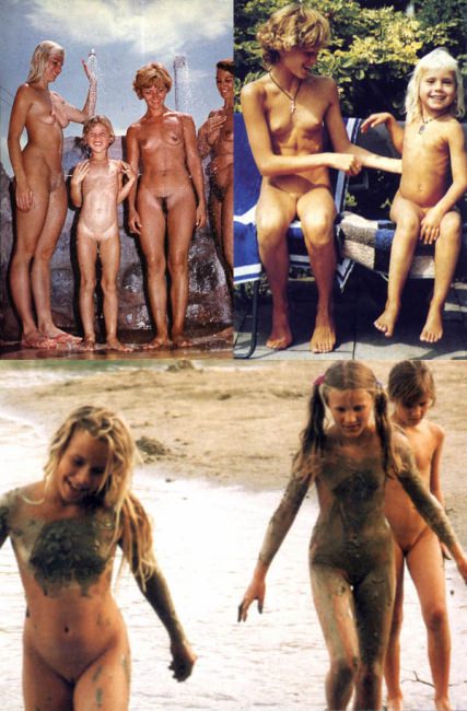 Pure nudism photo - naked vintage nudists